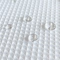 Miniatyrbilde 2 av 5: Vaffel Dusjforheng 180 x 200cm Lang, Tykt Stoff Vevd Dusjforheng, Hotellkvalitet Bad Dusjforheng