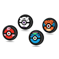 Miniatyrbild 1 av 4: Switch OLED Joystick-lock Dream Röd Lila Elfboll Joystick-lock