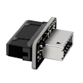 Miniatyrbillede 3 af 5: Motherboard Internt USB 3.0 20pin/19p Header Til Type-e A-key USB 3.1 20 Pin Adapter Til Type C Frontpanel Chassis Bracket