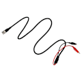 Miniatyrbillede 3 af 5: P1011 BNC Q9 Han-Dobbelt-Punkt Oscilloskop-Ledningstestprober Kabel 1M