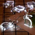 Miniatyrbilde 3 av 5: Påskehare Lyslenke Dekorative Lys 10 LED Batteridrevet 1.65m