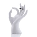 Miniatyrbillede 3 af 3: Smykkeholder Ringholder Ok Hånd Ornament Display Stativ-mxbc