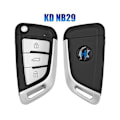 Miniatyrbillede 2 af 3: Keydiy B29 Fjernbetjening Bilnøgle Universal Metal 3 Knapper Til Stil Til Kd900/-x2 Mini/ Urg200 Pro