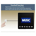 Miniatyrbillede 5 af 5: 86 Bluetooth Mini Hjemmemusik System Kompatibelt med Vægmounted Forstærker Touch Key