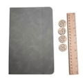Miniatyrbillede 1 af 5: Hæklet Diagramholder Hæklet Mønsterdiagram Opbevaring Nem at Bruge Foldbar Bærbar Magnetisk Strikdiagram Opbevaring, Grå