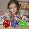 Miniatyrbild 1 av 3: Matte-snurror för matematik, Mattefakta-snurror, Nummer-snurror, Runda Matte-snurror Räkneleksaker Tidig Utbildning