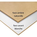 Pikkukuva 3 / 4: Valkoinen MDF-paneeli A3 Creative Deco - laserleikkaus, kaiverrus, pyrografia Vit
