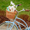 Miniatyrbild 2 av 4: Creative Home Wicker Cykelkorg - 36 x 29 x 23 cm - Naturlig och lätt - Handvävd kastanj