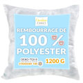 Miniatyrbild 1 av 4: Vadd polyesterfyllning - Creative Deco - 1200g Vit