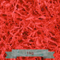 Pikkukuva 1 / 4: Frisure-silputtu paperi - Creative Deco - 1kg - punainen - voimapaperi - lahjapakkaus Rød