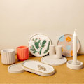 Miniatyrbillede 4 af 4: Gips til Støbning - Creative Deco - 1kg - Keramikpulver - Alginate-kompatibel - Ideel til Skulpturer Vit
