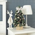 Miniatyrbillede 3 af 4: Creative Home Mini Kunstigt Juletræ Champagne 40cm - Kontorjuledekoration - Kunstig Gran - Kunstigt juletræ Mol