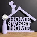 Miniatyrbillede 2 af 4: Creative Deco Lilla Lavendel Kalkmaling | 1L | Mat og vaskbar | Møbelrenovering Lila lavendel