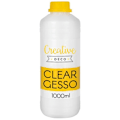 Miniatyrbillede 1 af 4: Creative Deco Clear Acryl Gesso Additiv | 1L | Klar underuld | Primer og flydende klargøring af akrylmaling