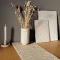 Miniatyrbillede 3 af 4: Creative Deco Fine Grain Texture Pasta 1 kg - Reliefpasta til akrylmaling - Textured Pasta - Modellering Vit