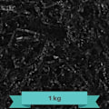 Pikkukuva 1 / 4: Frisure-silputtu paperi - Creative Deco - 1kg - musta - voimapaperi - lahjapakkaus Svart