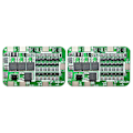 Miniatyrbild 1 av 5: XJ-2st 6s 15a 24v Pcb Bms Laddare Skyddskort För 6 18650 Li-ion Litium Battericell Modul Diy