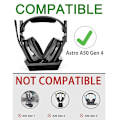 Miniatyrbilde 3 av 5: XJ-2 stk proteinlær øreputer for Logitech Astro A50 Gen4