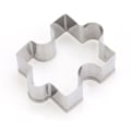 Miniatyrbild 1 av 5: XJ Kakform i rostfritt stål - Pusselbit - 10-pack Silver