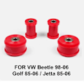 Miniatyrbillede 1 af 5: Forreste Bærearmsbøsningssæt TIL VW Beetle 98-06 / Golf 85-06 / Jetta 85-06 MK2 Mk3 Mk4 Polyurethan