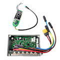 Miniatyrbild 1 av 5: XJ-Elektrisk Scooter Kontrollkort Monteringspanel Instrumentbräda Display Panel Delar Ersättning För Max G30