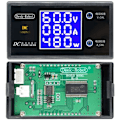 Miniatyrbild 2 av 4: DC 0-100V 10A LCD-display Digital Voltmeter Amperemeter Wattmeter Spänning Ström Mätare Volt Detektor Testare 12 V 24 V 36 V 1000 W