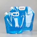 Miniatyrbillede 2 af 4: 2-PAK 10L Bærbar Foldbar Vandkande. Vandkande (transparent)