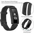 Pikkukuva 4 / 5: Fitbit Ace 2/Inspire/Inspire HR ranneke silikon Musta