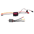 Pikkukuva 1 / 5: XJ-Vedenpitävä 2430 5800kv Harjaton Moottori 30a Esc Combo Setti 1/8 1/10 1/12 Rc Crawler Auto Truc