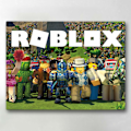 Miniatyrbild 1 av 4: XJ-Canvastavla / Tavla - Roblox - 40x30 cm - Canvas