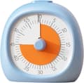Visuell timer för barn 60 minuters nedräkning med tyst drift, enkel vridinställning för läxor, klassrum, kök och matlagning, blå