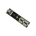 Miniatyrbild 1 av 5: XJ-M2 Solid-state Drive Adapter Nvme/ngff Dubbelprotokoll Till Usb 3.1 Sata Pcie Extern Läsare Adapter C