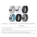 Miniatyrbillede 2 af 5: Åndbare armbånd kompatible med Whoop Bands WHOOP 4.0 Sensor Sport Band B Hvid