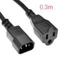 Miniatyrbillede 2 af 5: XJ-C14 til 5-15r Amerikansk Standard 3-benet Hunledning til UPS (0,3 meter)