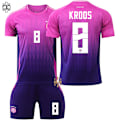 Miniatyrbillede 1 af 2: XJ-Tyskland Udebanetrøje 2024 Toni Kroos Trøje #8 1 1