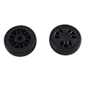 Pikkukuva 3 / 5: 3 Sarjaa 50 mm x 15 mm Matkalaukun Pyörät Kulutusta Kestävät PU-pyörät Matkalaukun Vaihtopyörät