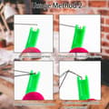 Miniatyrbild 2 av 4: Random Color Automatic Needle Threader - Quick Plastic Threading for Hand Sewing, Embroidery & Cross Stitch, Crafts, Universal Compatibility