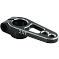 Miniatyrbilde 2 av 5: XJ-5 stk. Aluminiumlegering 25t 31mm Styrearm Horn For Rc Bil Crawler Deler, svart