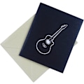 Miniatyrbilde 3 av 5: XJ-Gitardesign 3D Pop Up-kort Gratulasjonskort Gitarpresent Musikkgave for gitarist Musiker