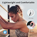 Pikkukuva 4 / 4: XJ-Bluetooth 5.3 Langattomat kuulokkeet 4 ENC-mikrofonilla, 56H Kuulokkeet korvassa Melua vaimentava Syvä basso, IP7 Vedenkestävä LED-näyttö