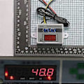 Miniatyrbilde 5 av 5: Digital Temperaturkontroller Display Termostat Kontrollbryter og Termistorsensorer Temperaturprobe (220V 1500W)