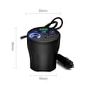 Miniatyrbillede 2 af 5: Bilstrømsomformer Automotive Power Inverter Spændingstransformator Sort