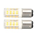 Pikkukuva 1 / 5: XJ-2 pienet LED-maissilamput, himmennettävät BA15D, ompelukoneeseen, jääkaappiin, laitevalaistukseen, lämmin valo