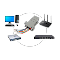 Pikkukuva 2 / 5: XJ-10kpl Db9 - Rj45 Modulaarinen Adapteri, Db9 - Rj45 Naarasliitin Ethernet-adapteri