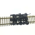 Miniatyrbillede 1 af 4: 2 stk. HO Tog Model Tilbehør Skala 1:87 Elektrisk Tog Tilbehør Chassis Bogier Model Byggesæt