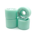 Miniatyrbillede 1 af 5: XJ-4 stk Skateboardtilbehør Dobbelt Warping 70x51mm 82a Glideplade Slibeskive Longboard Hjul