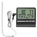 Miniatyrbilde 4 av 5: XJ-Mattermometer Ovnstermometer SVART