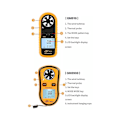 Miniatyrbillede 4 af 5: XJ-Digital Anemometer Anemometer Gm816 Vindhastighedsmåler Vindkraftniveau Anemometer