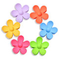 Miniatyrbild 2 av 5: XJ-Stor hårklämma blomma hårklämma halkfri söt hårklämma hårklämma käkklämma 6 färger lämplig för tjejer och kvinnor med medium och tjockt hår