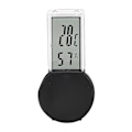 Miniatyrbillede 1 af 5: XJ-Digitalt termometer og hygrometer til reptilterrarium - Sort